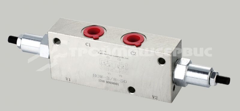 Клапан запорный для открытого центра HOW-3/4-120 (аналогичная замена VBCD 3/8 DE/A) Клапан запорный для открытого центра HOW-3/4-120 (аналогичная замена VBCD 3/8 DE/A)