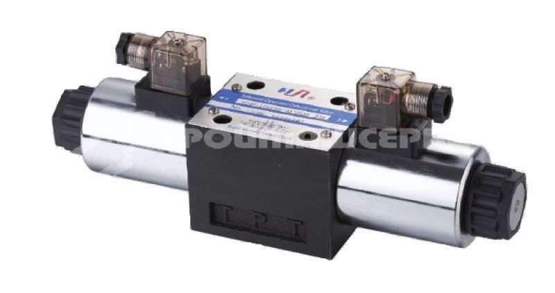 Гидрораспределитель 4DWG10Y30/AC220N (аналог ВЕ10 574Е В220 УНМД1) Гидрораспределитель 4DWG10Y30/AC220N (аналог ВЕ10 574Е В220 УНМД1)