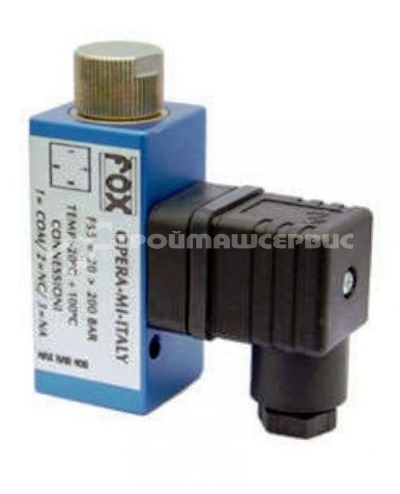 Реле давления для маслостанций F57/M3, 30-300 bar, 1/4" Реле давления для маслостанций F57/M3, 30-300 bar, 1/4"
