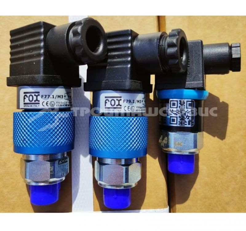 Реле давления для маслостанций F79.1/M3, 50-400 bar, 1/4" Реле давления для маслостанций F79.1/M3, 50-400 bar, 1/4"