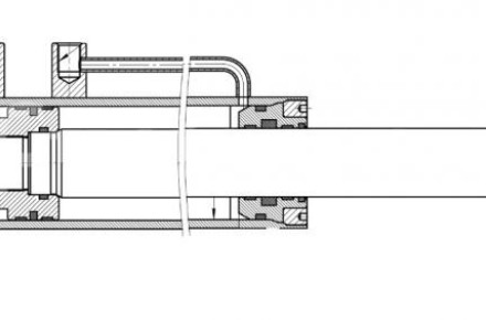 Гидроцилиндр ЦГ-100.60х1000.11