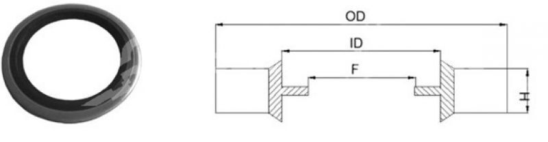 Кольцо USIT R 3/8 Кольцо USIT R 3/8