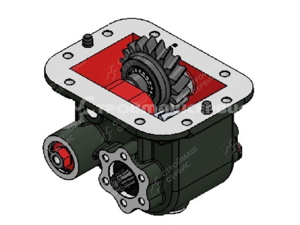 Коробка отбора мощности 21010ROHUR (Hipomak) (PTO SCANIA GR900 DOUBLE GEAR UNI)