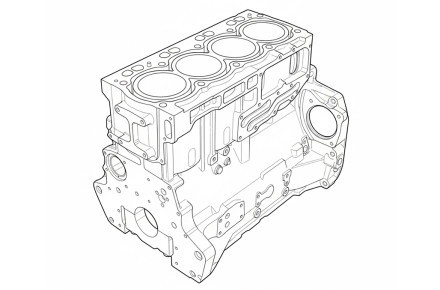 Фильтр в сборе предварительной очистки топлива Perkins 4415105, 2656F823 (оригинал)