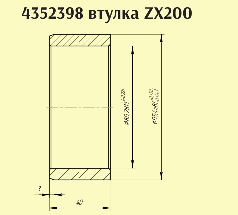 Диаметр втулки